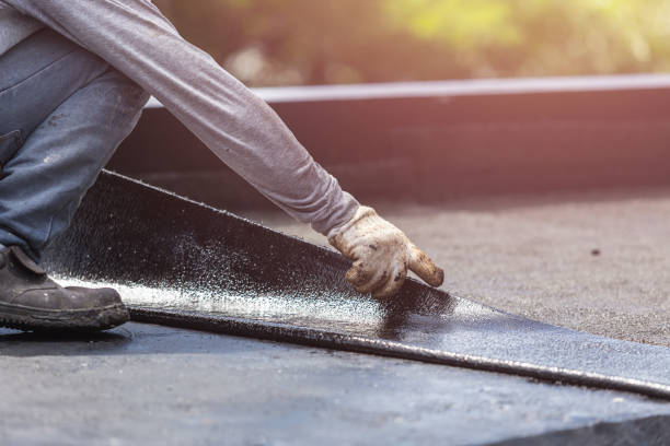 Professional Vapor Barrier Installation technician working in Brillion, WI
